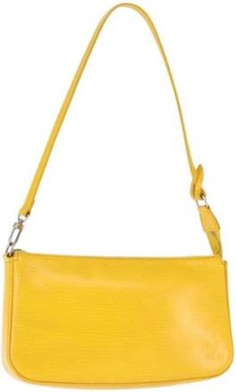 Louis Vuitton Pre-owned Shoulder Bags, female, Yellow, Size: ONE SIZE Pre-owned Vintage Shoulder Bag