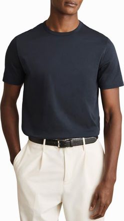 Reiss Count Crewneck T-Shirt in Navy at Nordstrom, Size Xx-Large