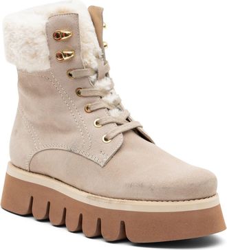 Ara Vesta Platform Boot in Sand Suede at Nordstrom Rack, Size 6.5
