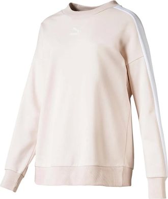 Puma T7 gestreepte sweater - Beige