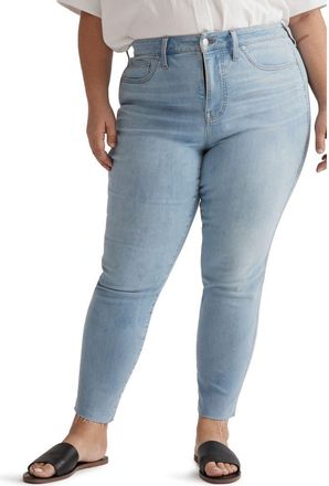Madewell 10-Inch High Waist Skinny Crop Jeans in Charlemont Wash at Nordstrom Rack, Size 28W