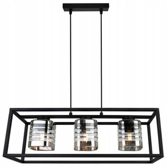 OEM L&aacute;mpara Colgante Elegante Pantalla De Cristal