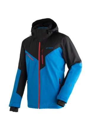 Maier Sports Skijacke MAIER SPORTS Pajares, Herren, Gr. 48, blau (k&ouml;nigsblau), 100% Polyester, Rundhals, Jacken Skijacke, Herren Winterjacke, wind- und wasserdicht