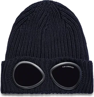 C.P. Company Extrafine Merino Wool Goggle Beanie