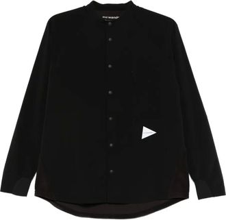 And Wander pocket shirt - Black