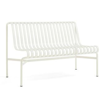 HAY Palissade Dining Bench ohne Armlehnen, cremeweiss