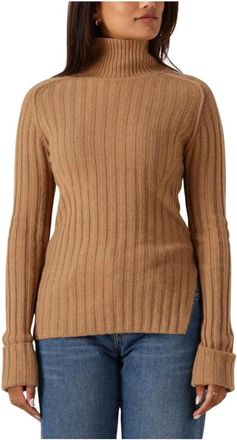 Vanessa Bruno Dames, Truien, Bruin, Maat: S Wol