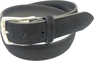 Paolo Vitale Accessoires - unisex - Riemen - Zwart - 85 CM - Su&egrave;de - Accessoires
