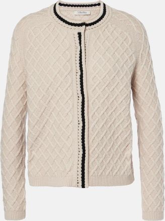 Max Mara Baviera wool and cashmere cardigan