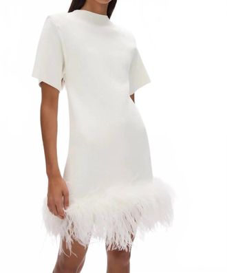 Rachel Gilbert Rita Mini Dress In Ivory