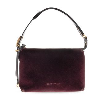 Etro Bolso de Terciopelo - Bags - Mujer - Rojo - ONE SIZE