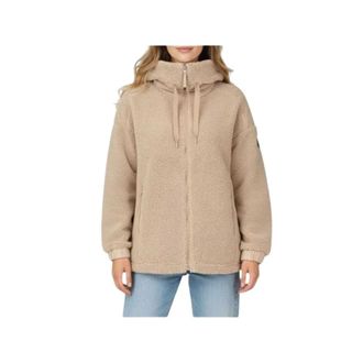 Parajumpers Noelle Long Fleece - Dames - Sport - Beige - Maat: L Fleece