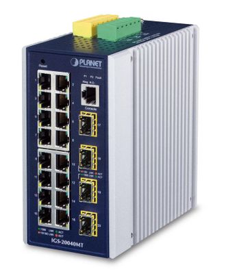 Planet a Ip30 Industrial 16 10/100/100, Igs-20040mt
