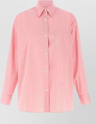 Marni striped long-sleeve shirt