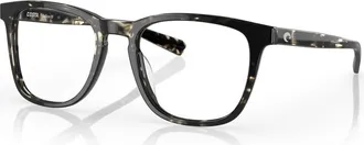 Costa 53mm Rectangle optical glasses in Black at Nordstrom