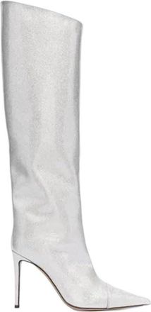 Generic Womens Patent Leather High Heel Boots Print Knee Popular Party Boots