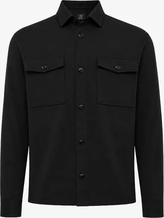 Genti Overshirt Midtown | Zwart