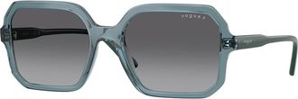 Vogue Eyewear VO5696S Polarized 3285T3 Womens Sunglasses Blue Size 55