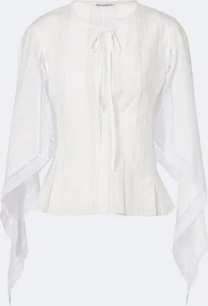 J.W.Anderson Draped cotton top