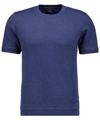 Ragman Rundhalspullover RAGMAN, Herren, Gr. 52, blau (nachtblau), 100% Baumwolle, ohne Ausschnitt, Pullover Rundhalspullover