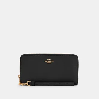 Coach Long Zip Around Wallet