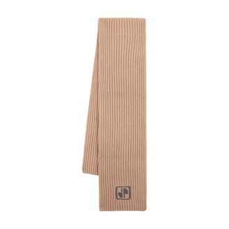Patou Womens Jp Scarf Beige Wool