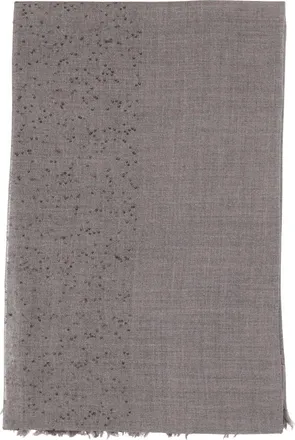 Faliero Sarti Accessoires, Dames, Beige, ONE Size, Wol, Winter Sjaals