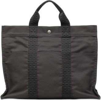 Herm&egrave;s Pre-owned Hermes Canvas Herline MM Unisex ZGWZZCDMTY89OW0G