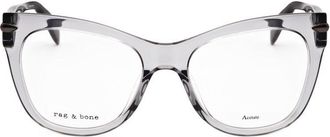 Rag & Bone Ladies Grey Cat Eye Eyeglass Frames RNB3074-2