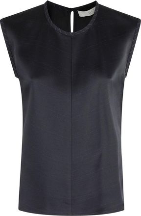 Tela Navy Blue Canvas Top