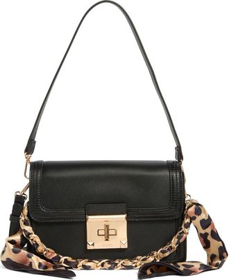 Aldo Thirecien Top Handle Bag in Black Raffia Combo at Nordstrom Rack