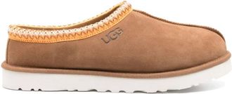 UGG Ugg, Schoenen, Heren, Bruin, 45 EU, Shearling Gevoerde Bruine Sandalen Slippers