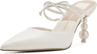 Dolce Vita Klaire Womens Shoes True White : 7.5 M, Leather
