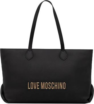 Love Moschino Borsa tote con logo - Nero
