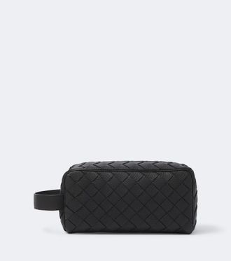 Bottega Veneta Intrecciato leather toiletry bag