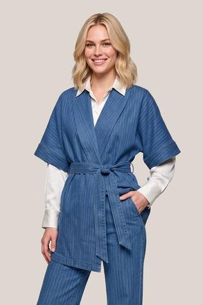 Mart Visser Roseline Kimono Blazer Denim