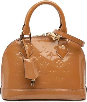 Louis Vuitton Pre-owned Handbags, female, Brown, Size: ONE SIZE Pre-owned Dome Handbag