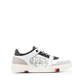 Missoni Heren, Schoenen, Wit, Maat: 41 EU Leer