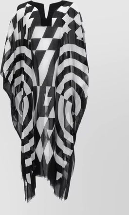 Dries Van Noten printed oversized tunic