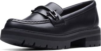 Clarks Orianna Bit Womens Loafers 6.5 UK Black