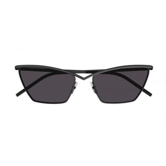 Saint Laurent SL637001 Metal Frame Sunglasses - Silver