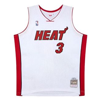 Mitchell & Ness Dwyane Wade Miami Heat 2005-06 Swingman Jersey White SMJY5560-MHE05DWAWHIT