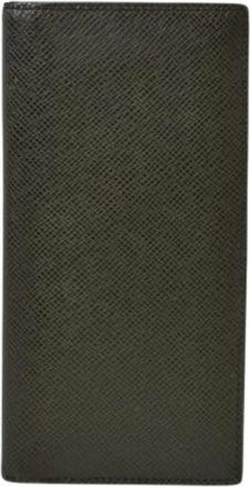Louis Vuitton Pre-owned Wallets, male, Black, Size: ONE SIZE Pre-owned Long wallet (bi-fold)