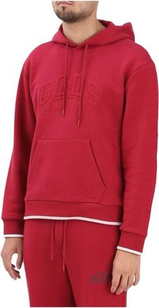 GCDS Gcds, Hoodies & sweatvesten, Heren, Rood, M, Katoen, Hoodie