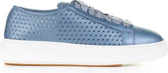 Santoni Light blue sneaker