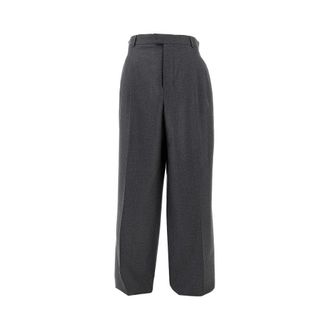 Ami Wide leg pants with darts Man 46