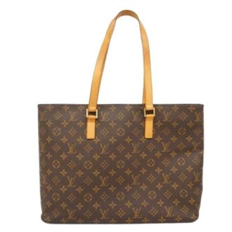 Louis Vuitton Pre-owned Tote Bags, female, Brown, Size: ONE SIZE Pre-owned Luco Tote