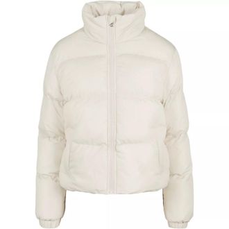 Urban Classics Dames/Dames Peached Kort Pufferjack (Wit zand)