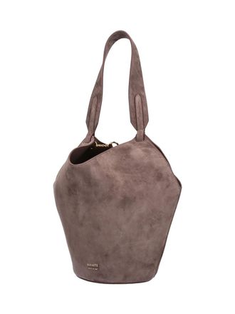 Khaite Womens Bags Taupe Calf Leather