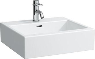 Laufen Laufen - Living City Lavabo Sobre Encimera, 1 Agujero Para Grifo En